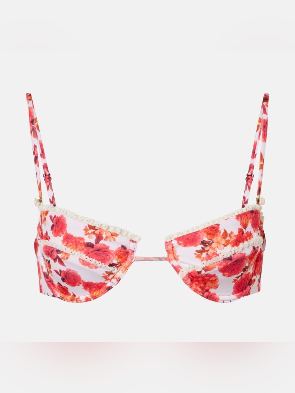 BANANHOT faith romantic flowers top. Size XS
